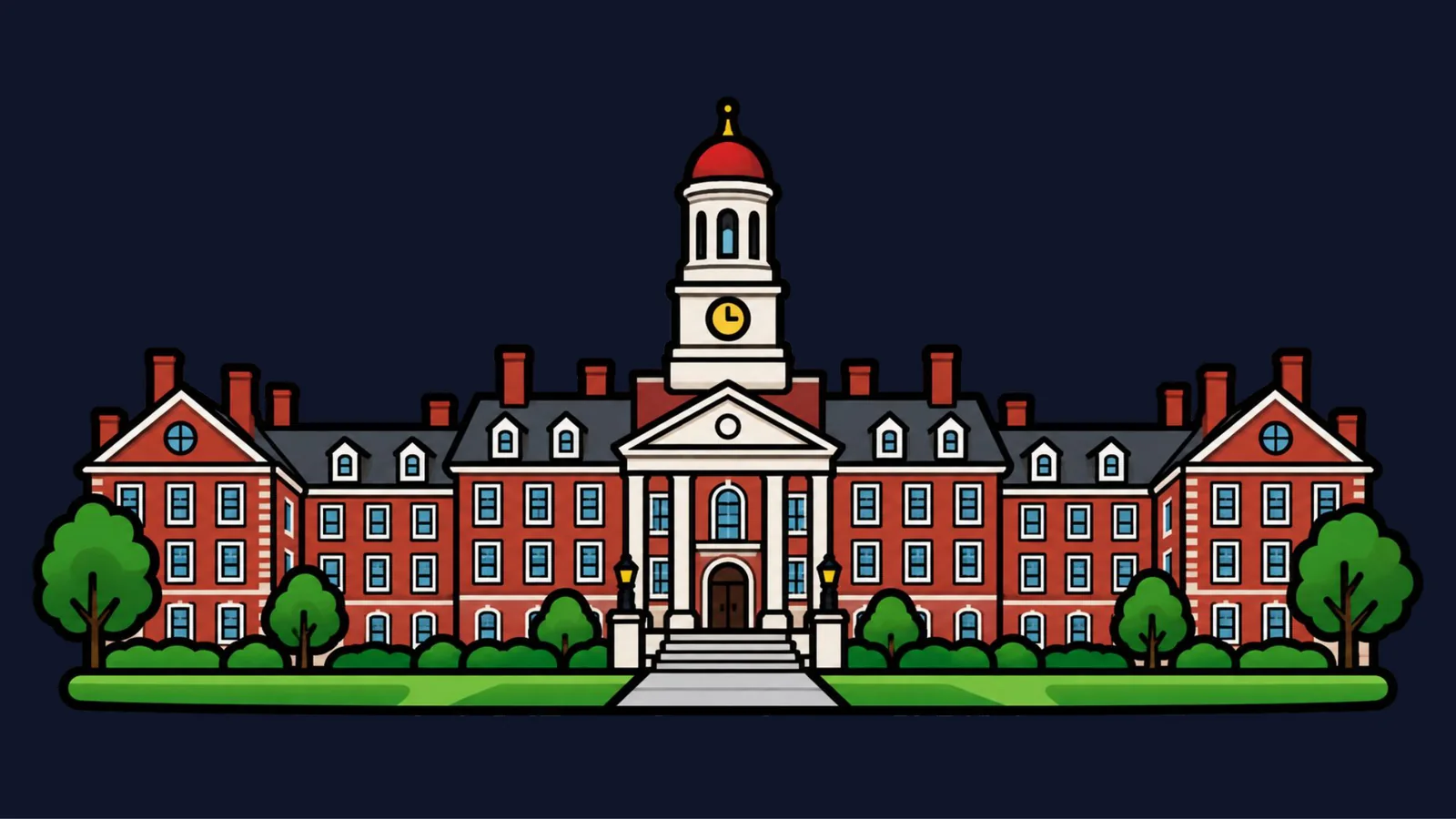 A United States university campus building